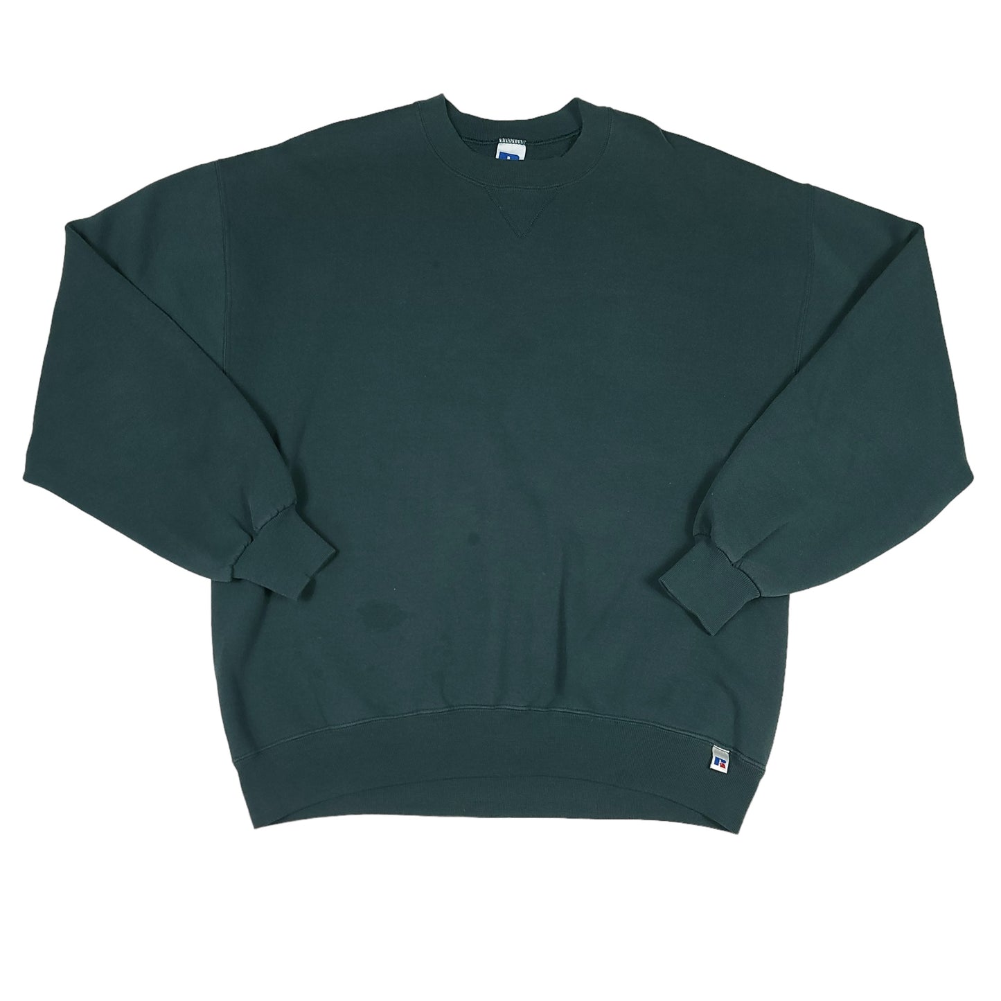 Vintage 1990’s Russell Athletic Pine Green Crewneck