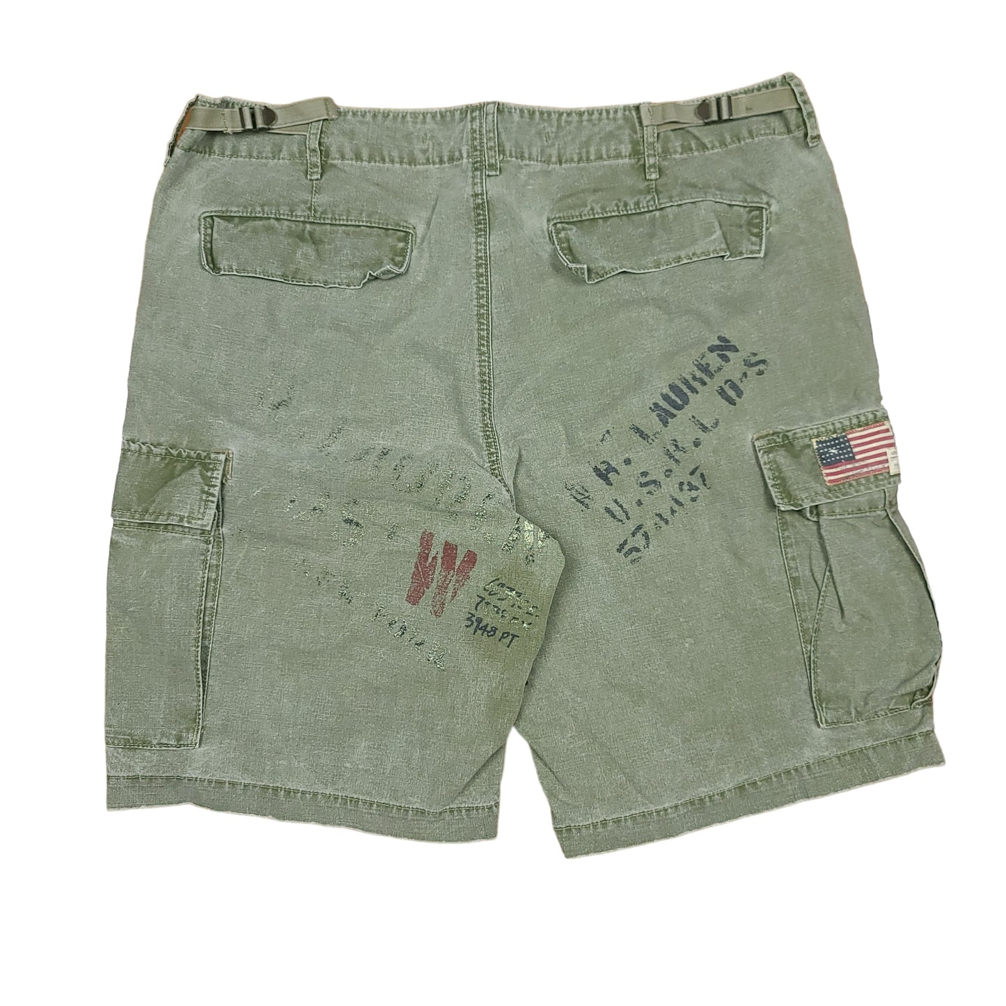 Denim & Supply Ralph Lauren Green Army Shorts