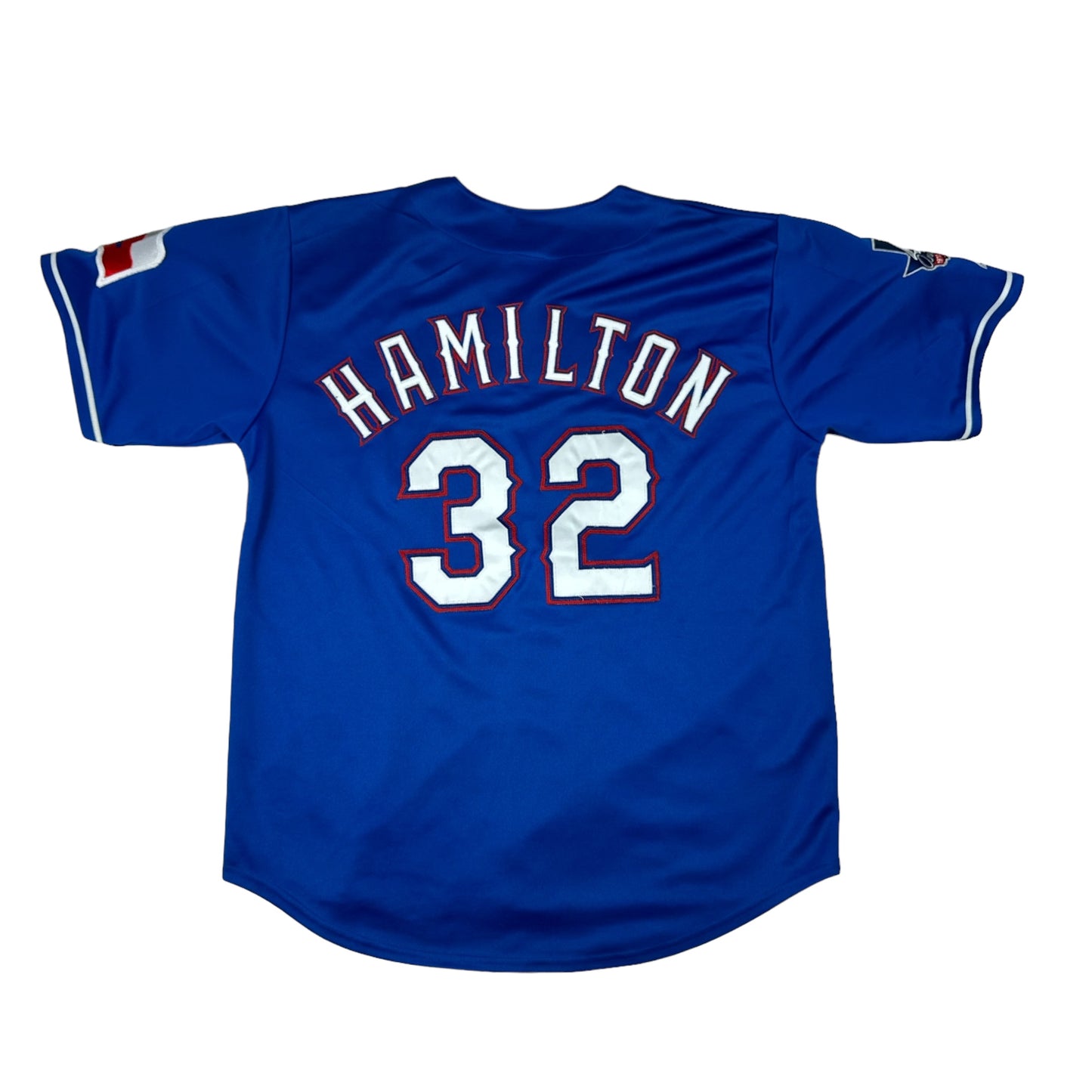 Josh Hamilton Texas Rangers Blue Majestic Baseball Jersey