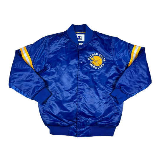 Golden State Warriors Jacket Starter Satin