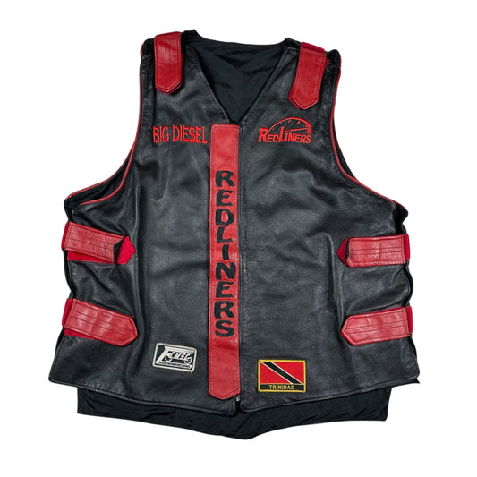 Redliners Motorcycle Leather Vest