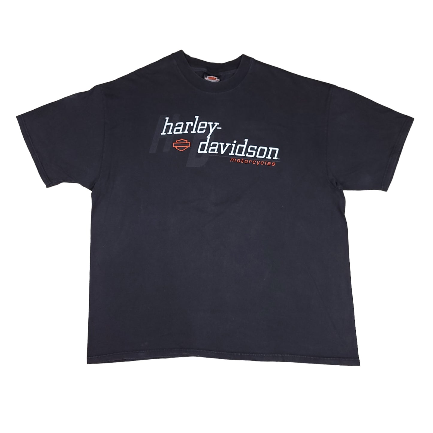 Harley Davidson Motorcycles Valpariso Indiana Black Tee