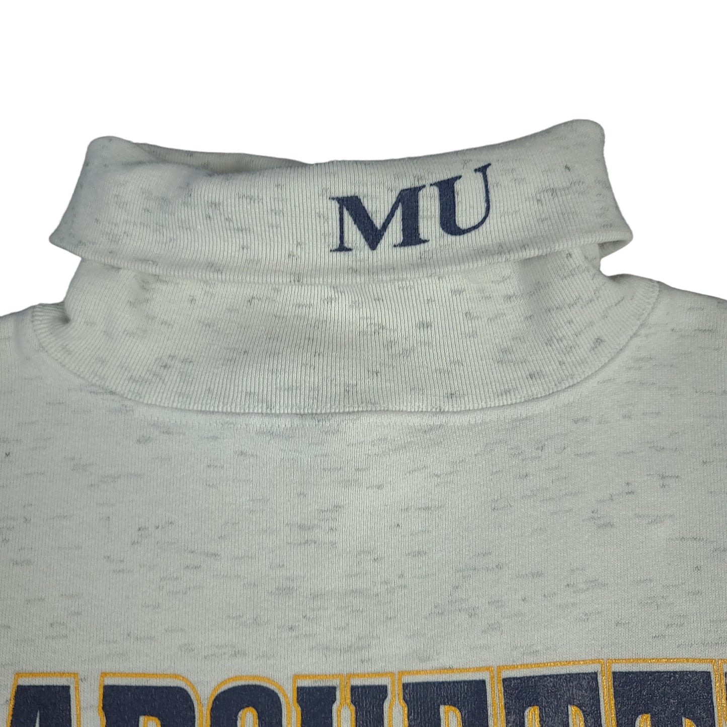 Vintage Marquette University Gray Turtle Neck Sweatshirt