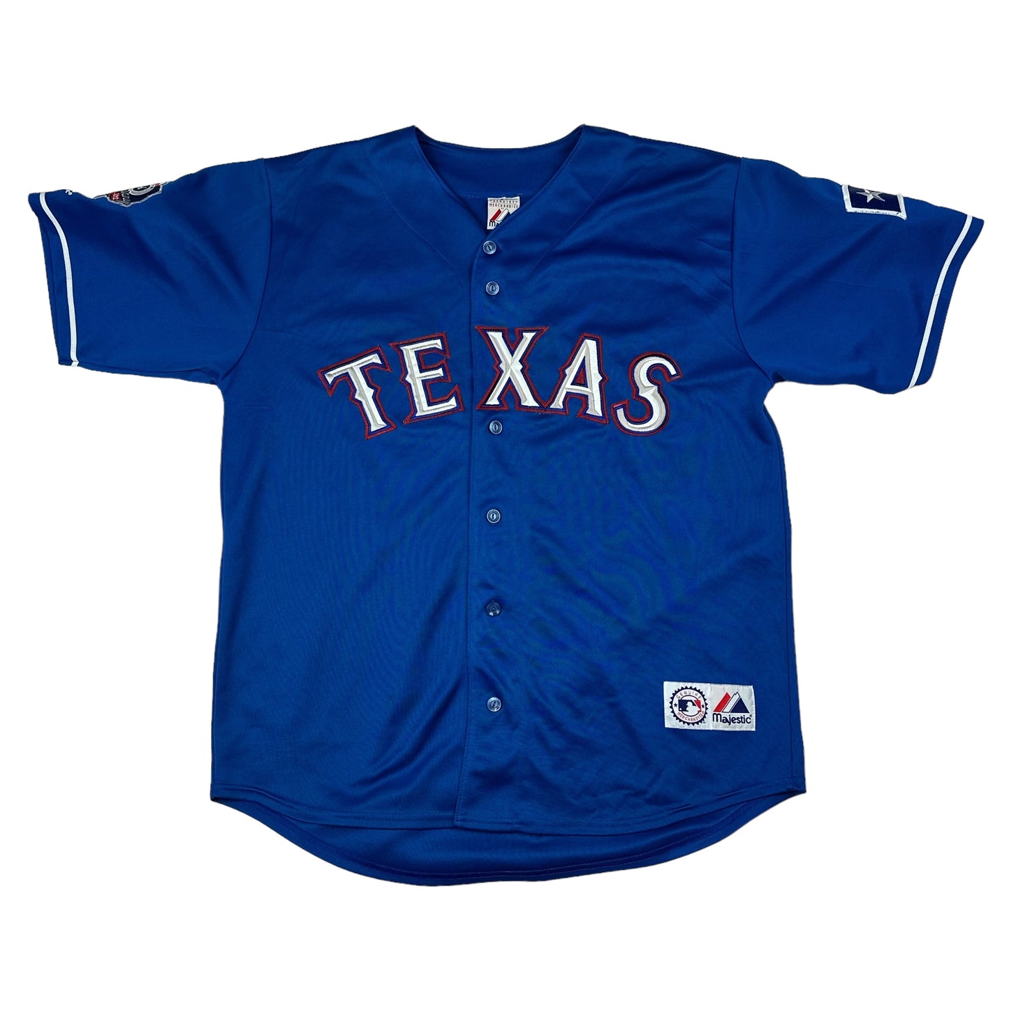 Josh Hamilton Texas Rangers Blue Majestic Baseball Jersey