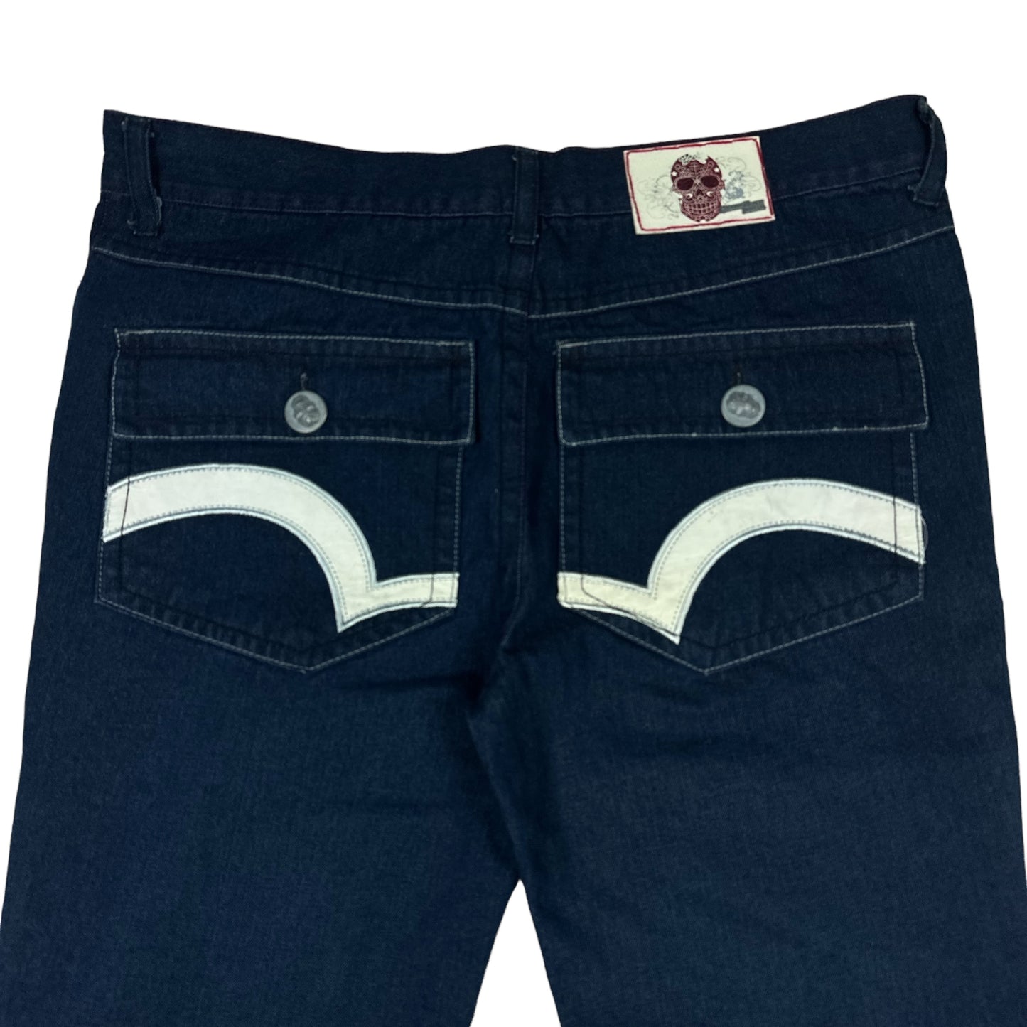 Vintage Y2K Women's Laguna Beach Blue Denim Pants