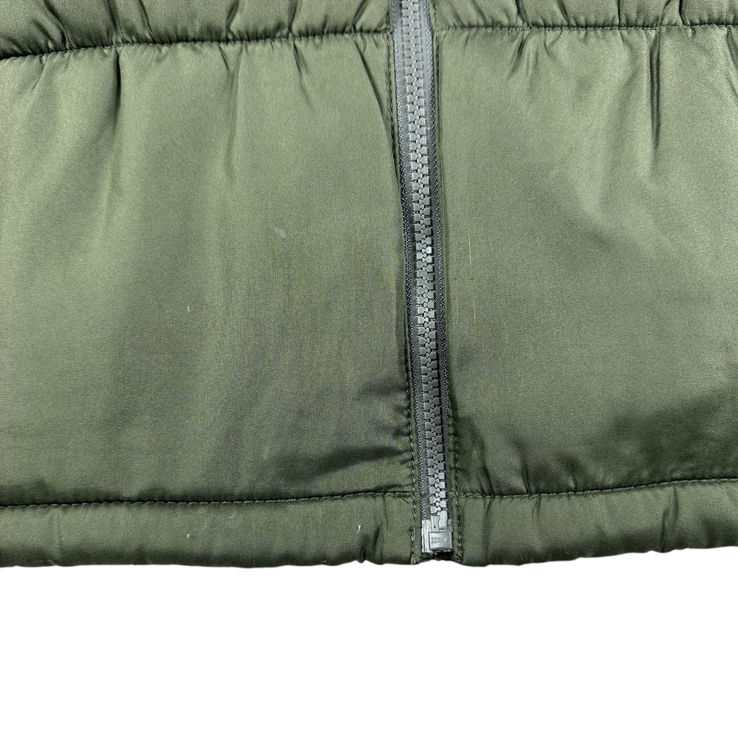 Old Navy Vest Green Puffer