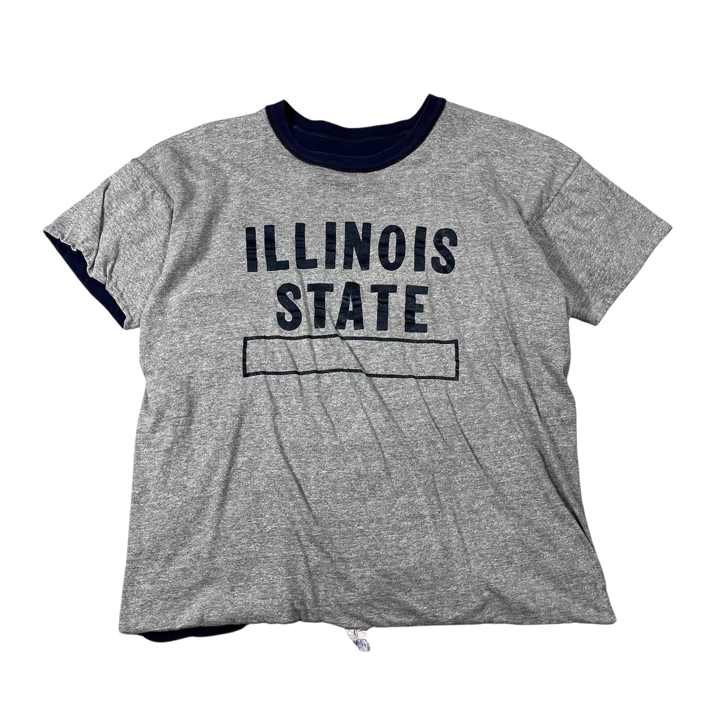 Vintage Illinois State University Shirt Reversible Gym Tee