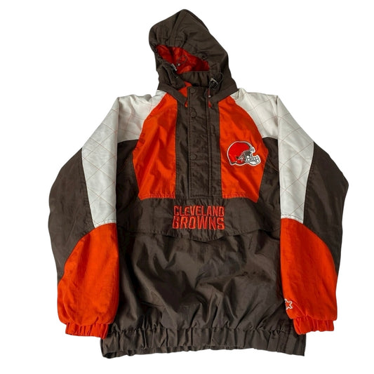 Cleveland Browns Jacket NFL Zip Up Hooded