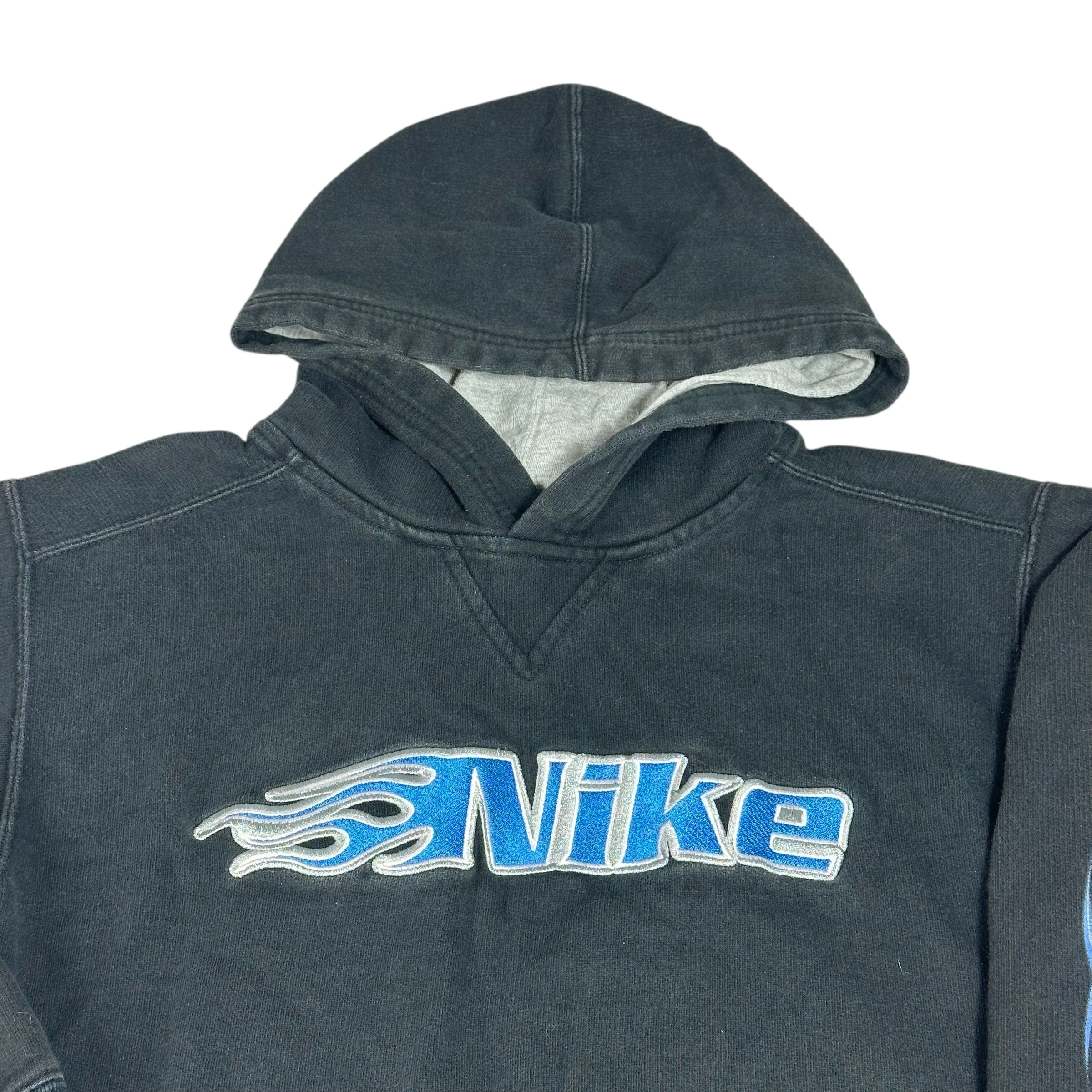 nike hoodie flames