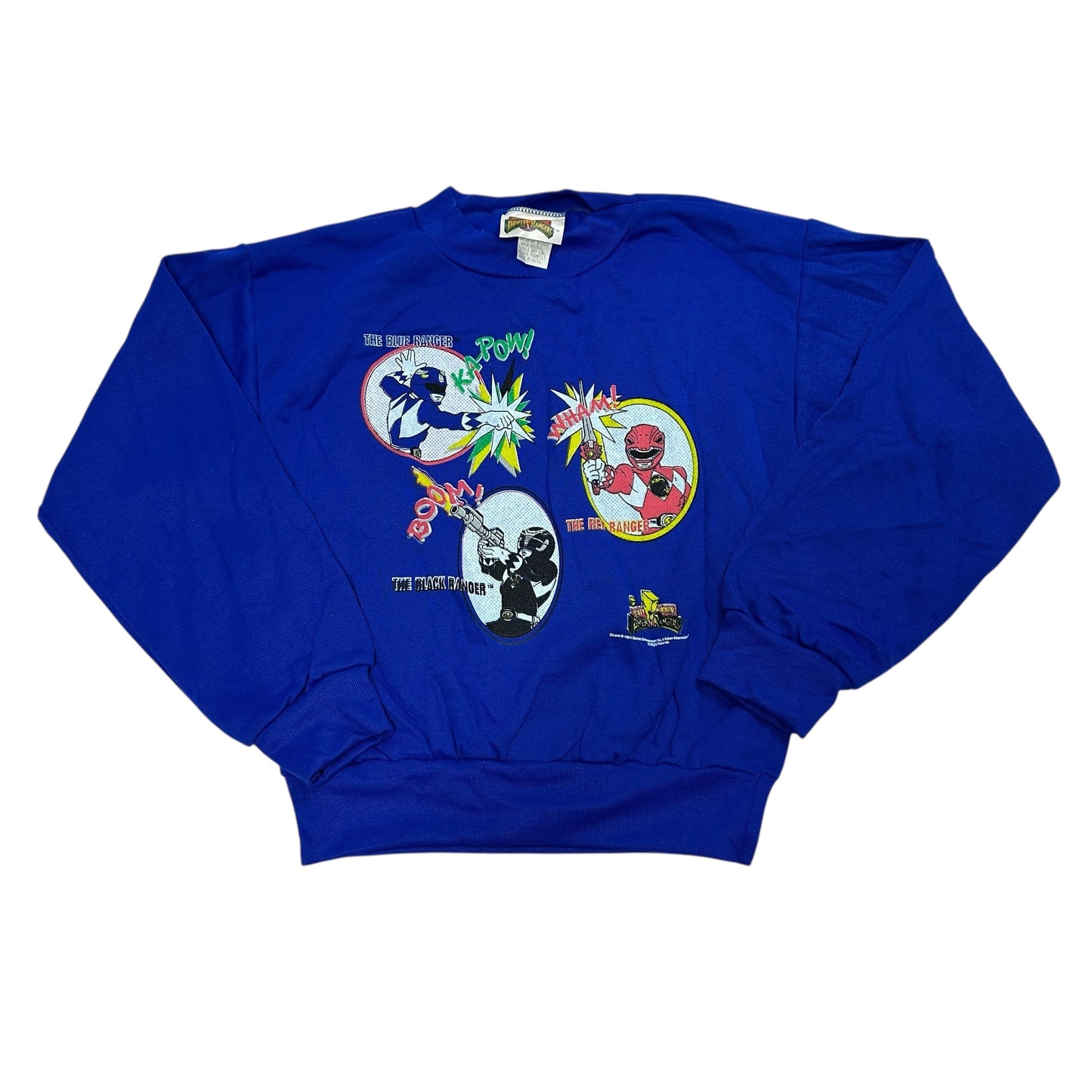 Vintage Power Rangers Sweatshirt Mighty Morphin
