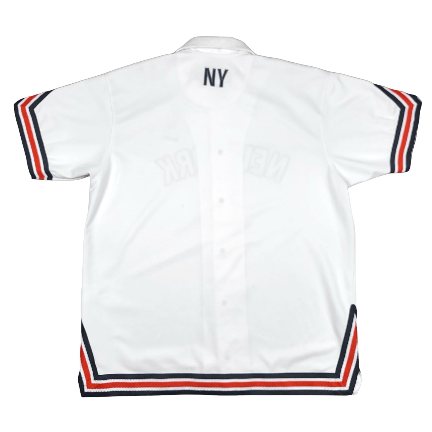 Vintage New York Knicks Nike White Warm Up Jersey