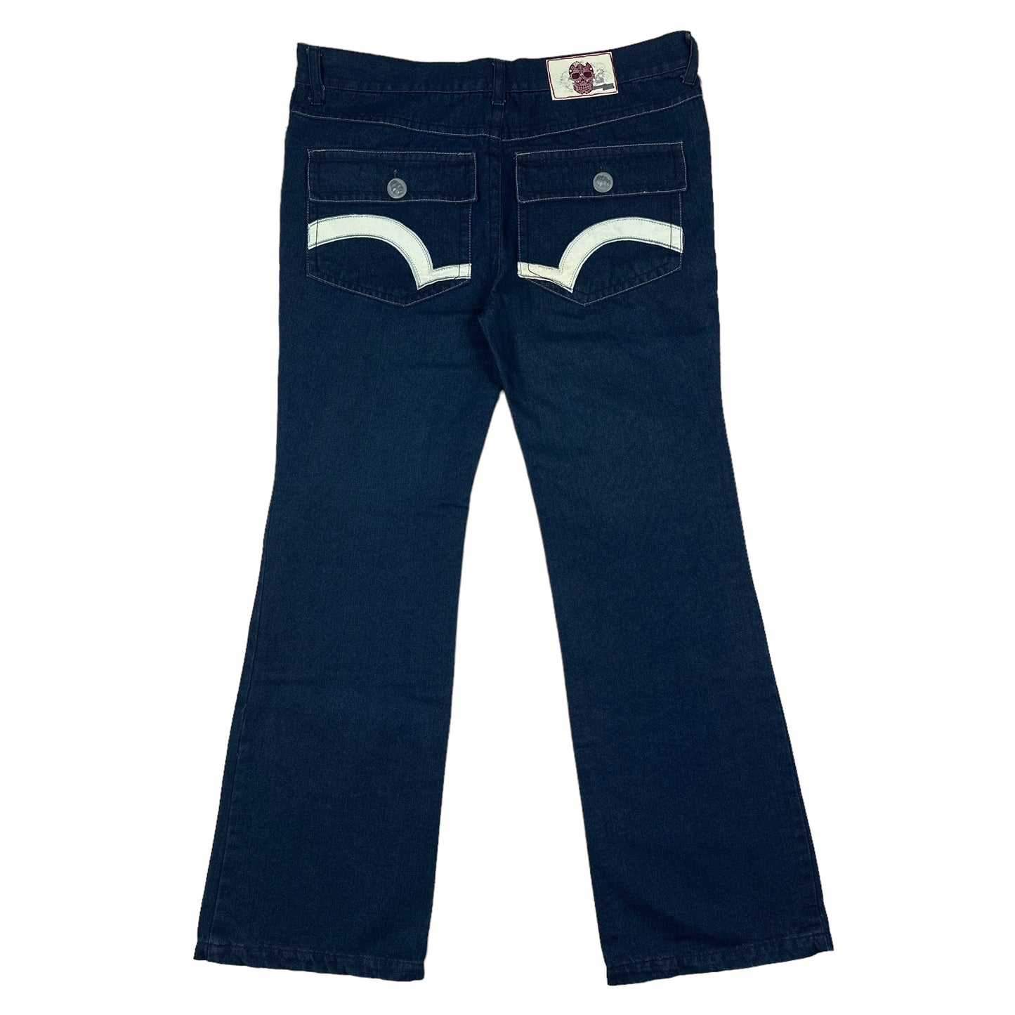 Vintage Y2K Women's Laguna Beach Blue Denim Pants