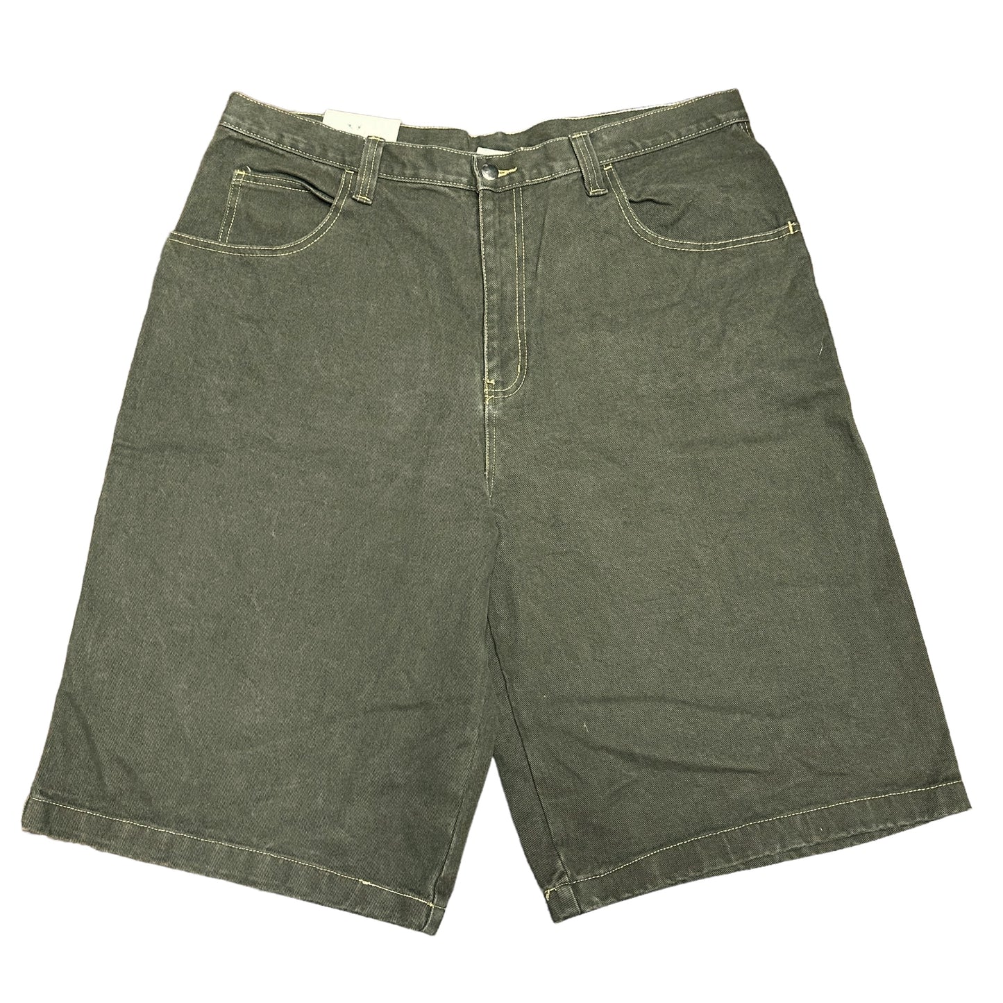 Vintage Y2K X Jeans Olive Green Denim Shorts