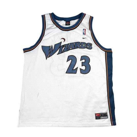 Michael Jordan Washington Wizards White Nike Basketball Jersey