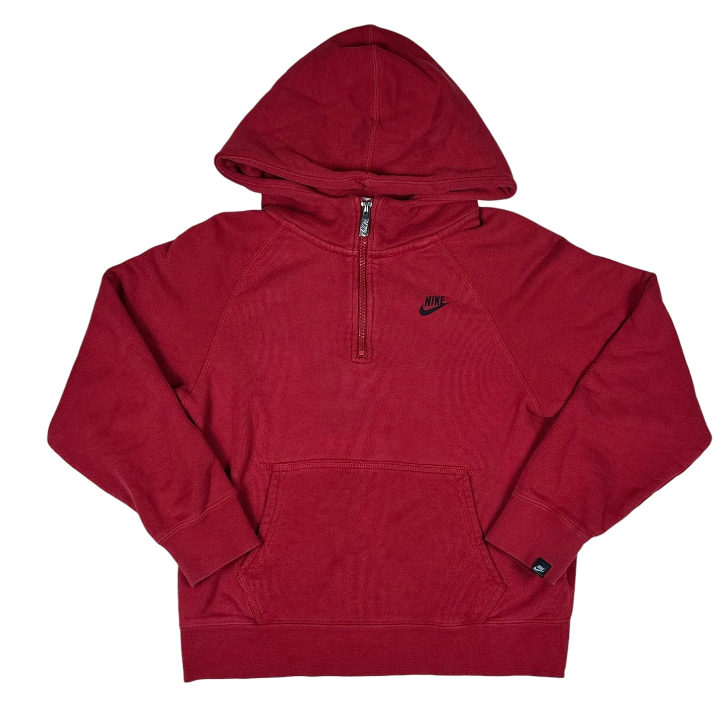 Nike Hoodie Youth Red 1/4 Zip