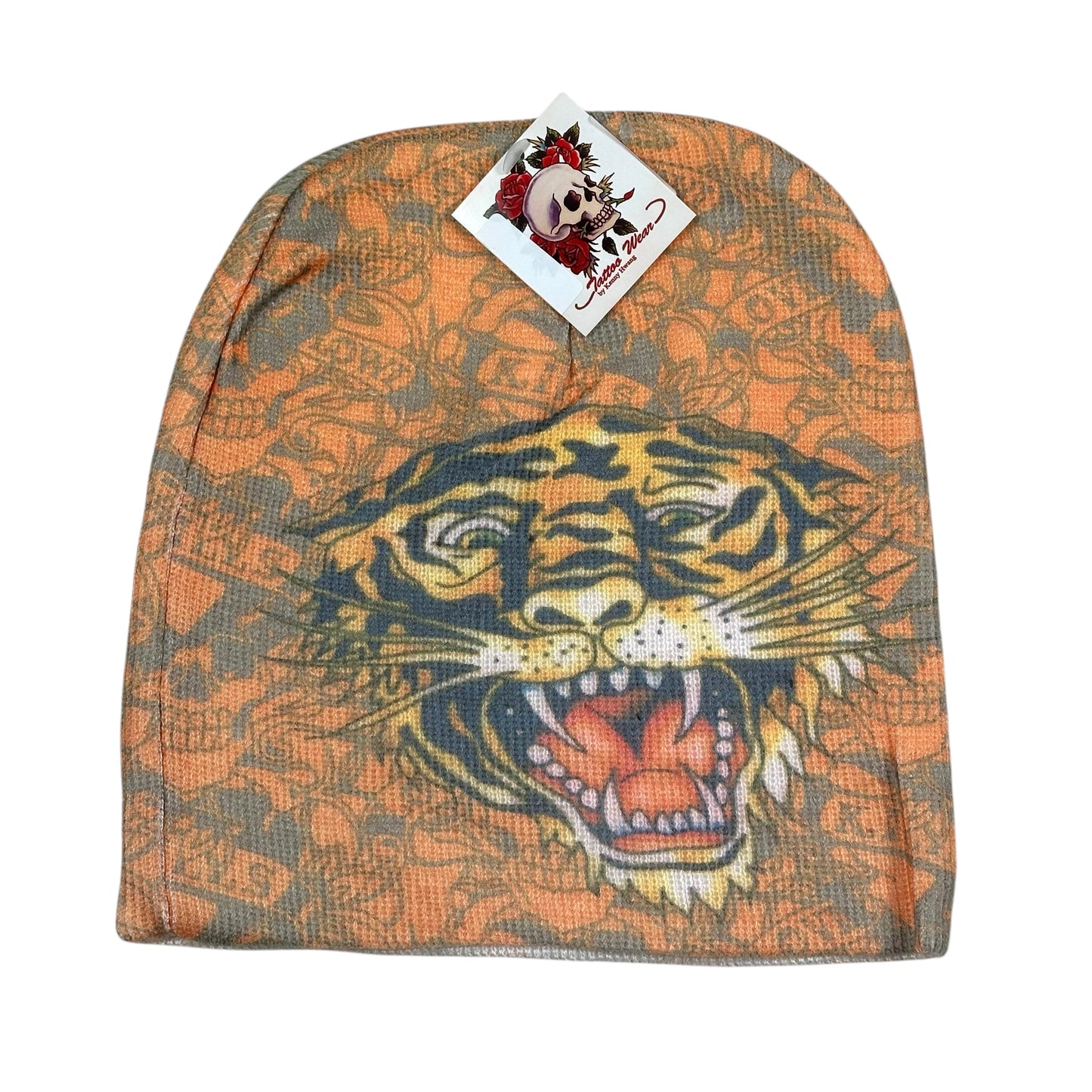 Tattoo Wear Tiger Beanie Hat Y2K Vintage Tattoo