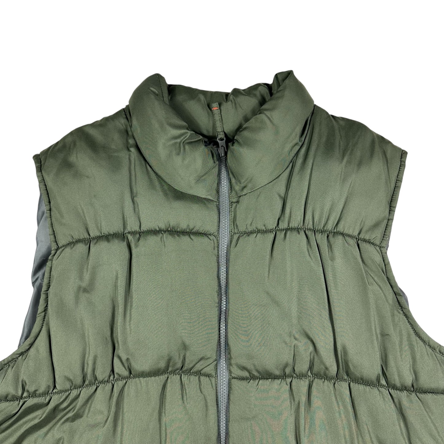 Old Navy Vest Green Puffer