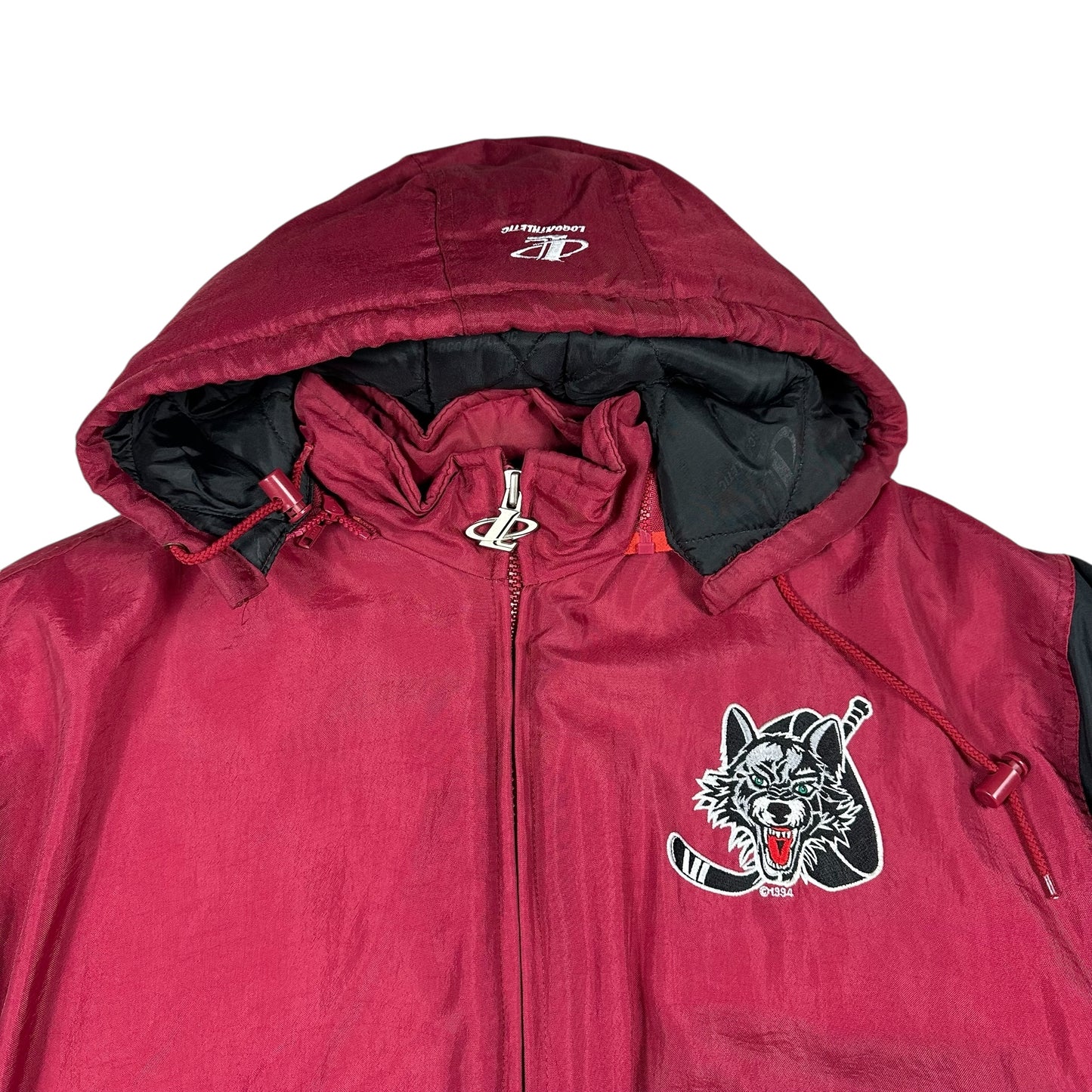 Vintage Chicago Wolves Jacket Logo Athletic