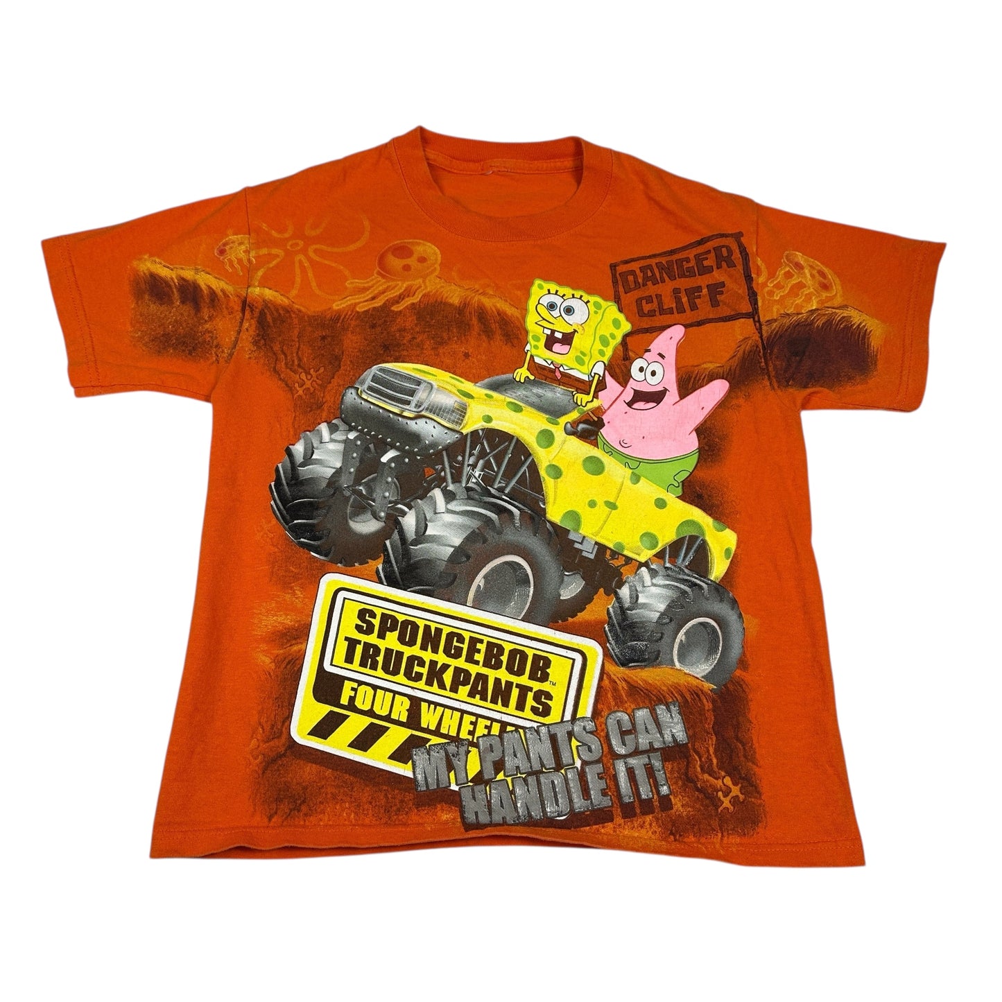 Vintage Spongebob Squarepants Shirt Four Wheeler