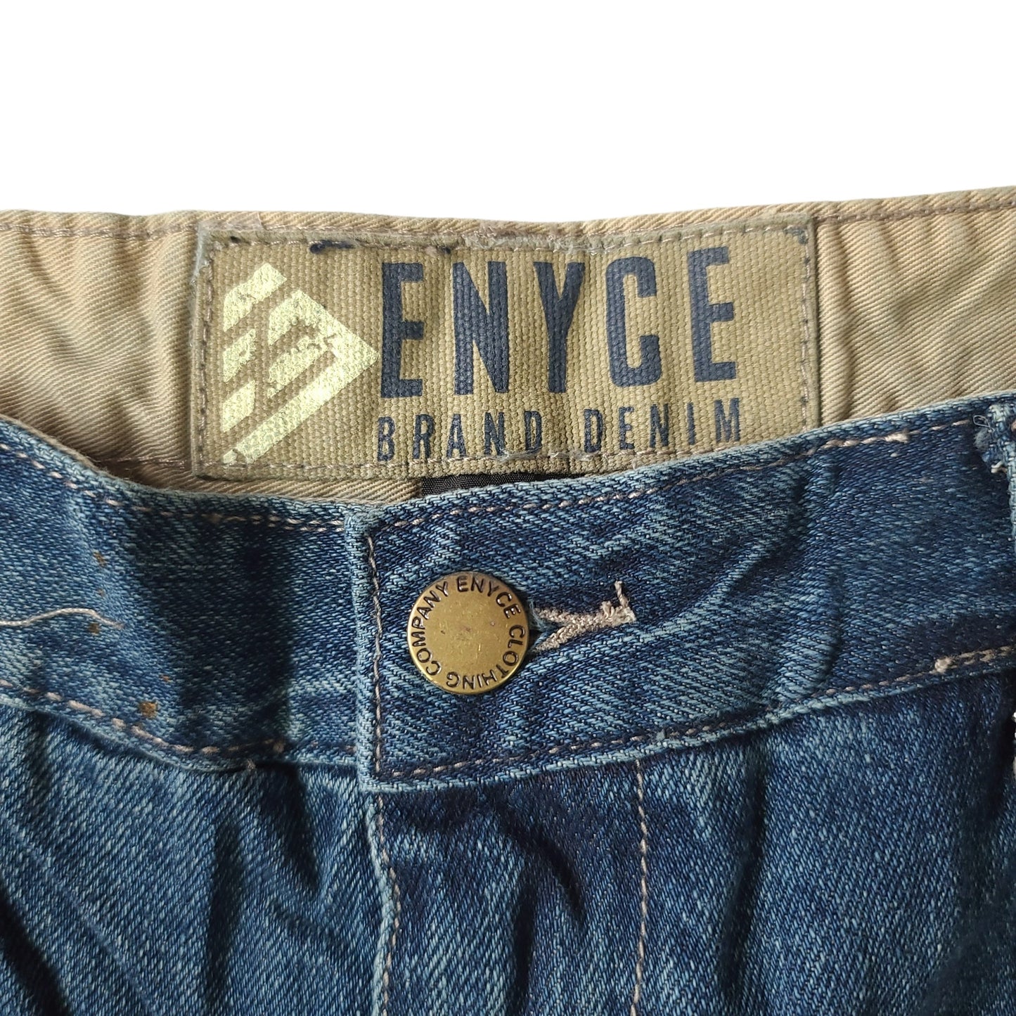 Vintage Y2K Enyce Rivet Panel Jean Denim Pants