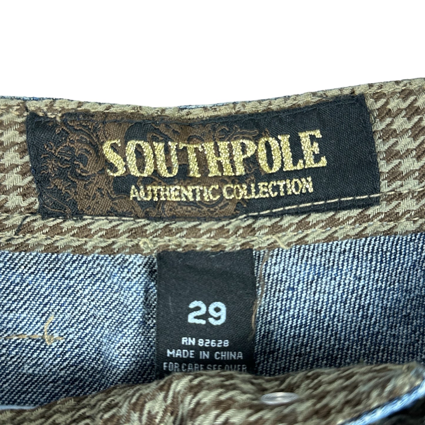 Vintage Y2K South Pole Authentic Collection Blue Denim Pants