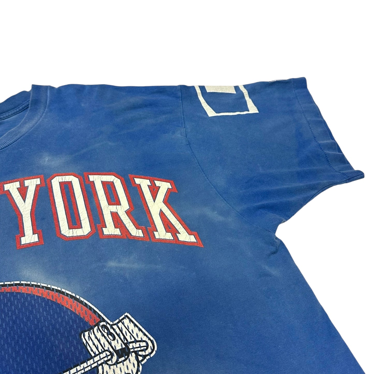 Vintage New York Giants 1997 NFL Blue Faded Tee