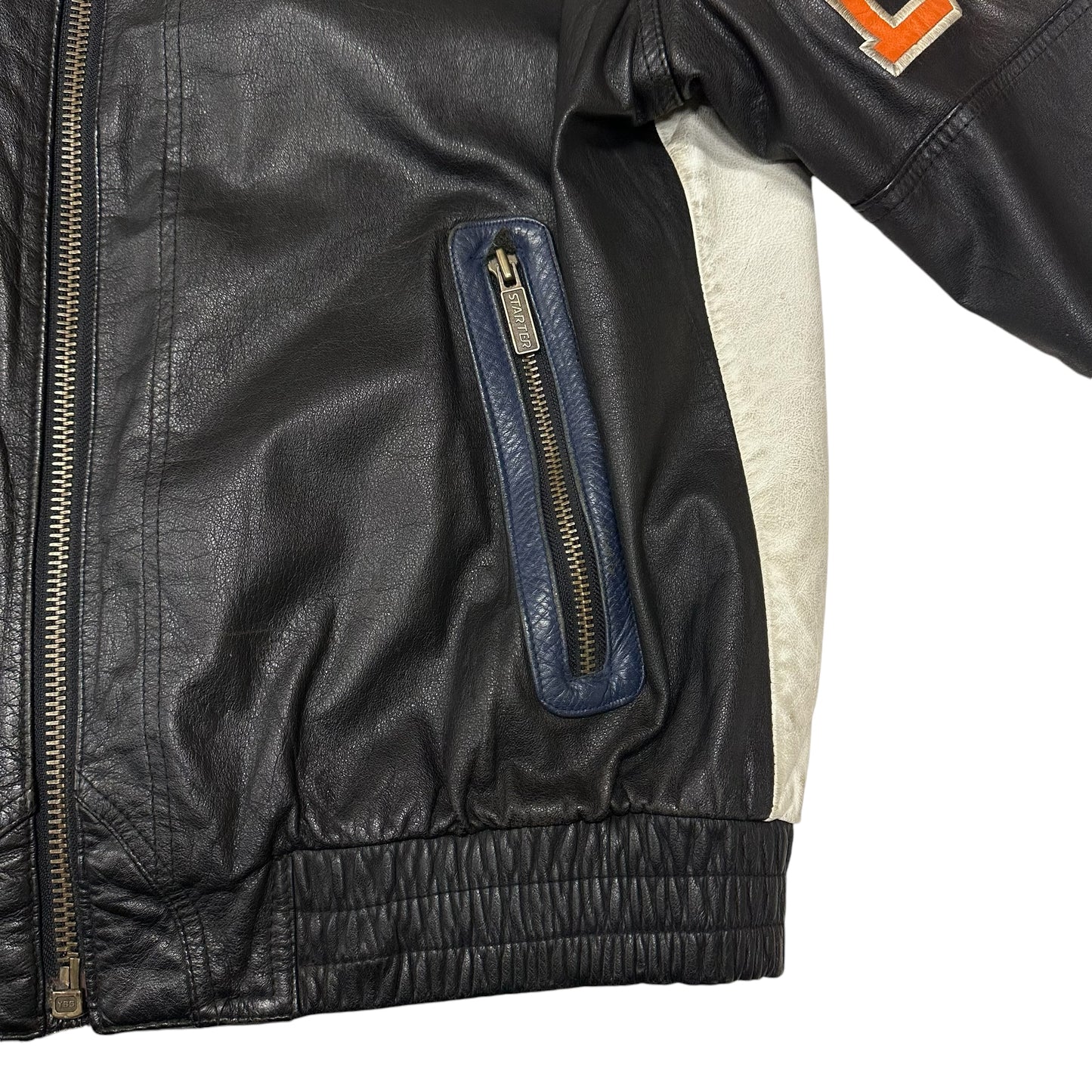 Vintage Chicago Bears Jacket Starter Leather