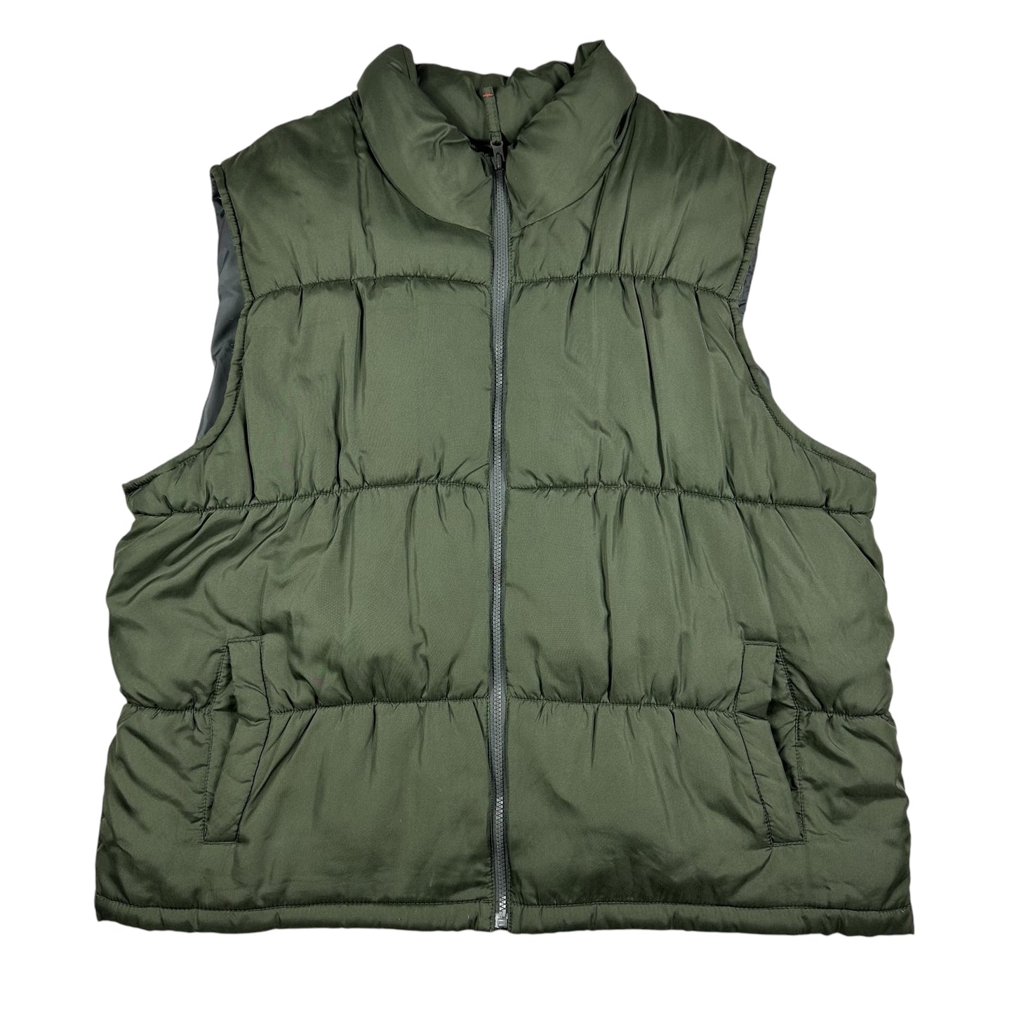 Old Navy Vest Green Puffer