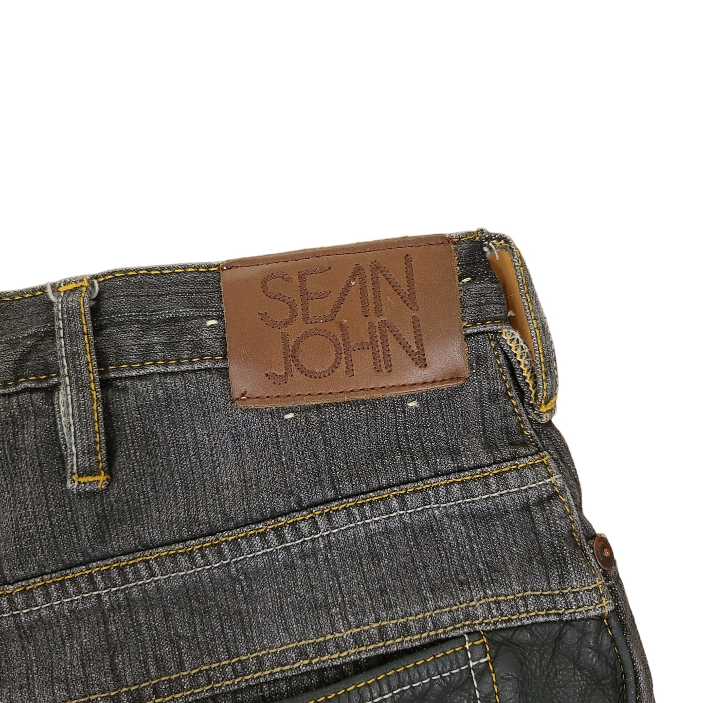 Vintage Y2K Black Sean John Denim Pants