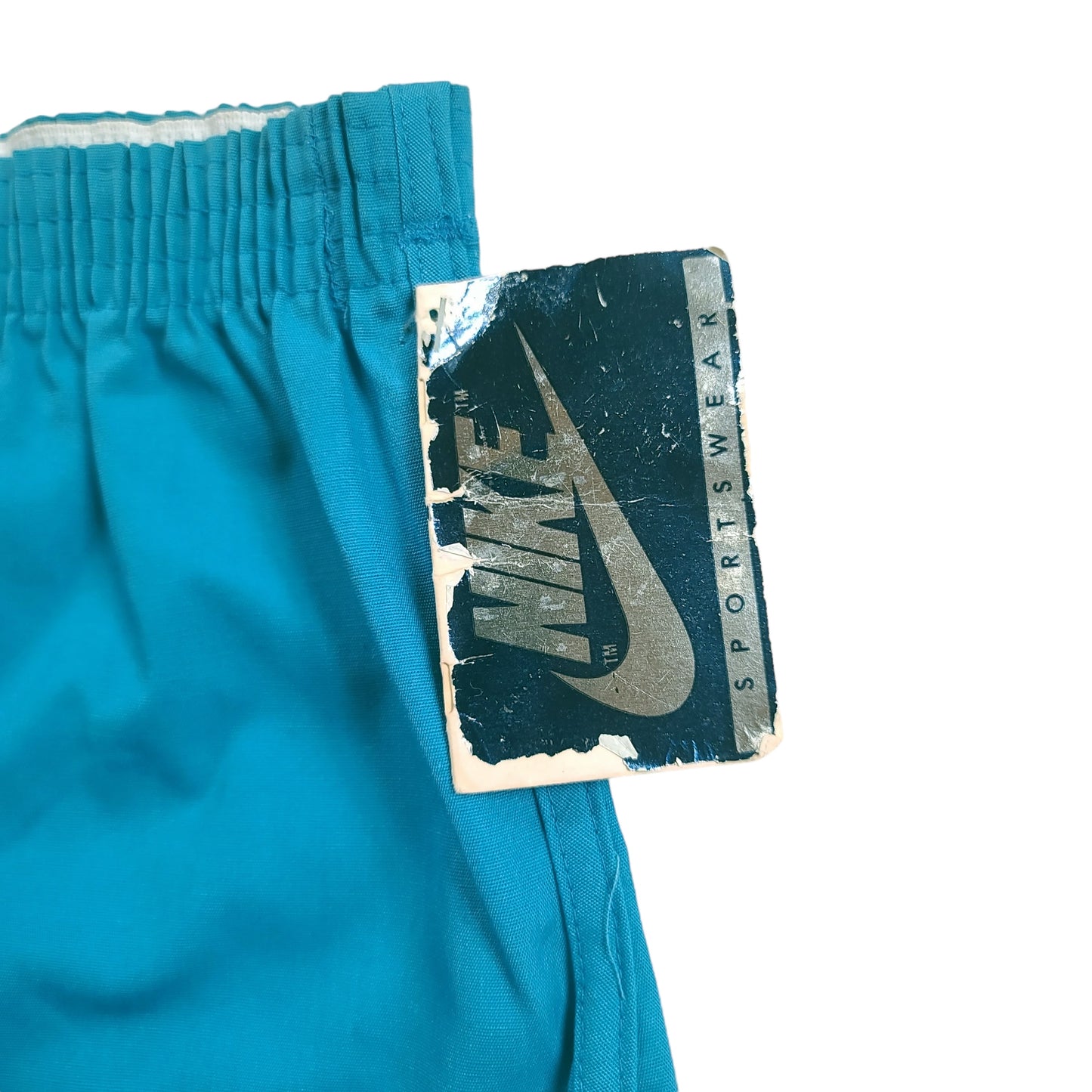 Vintage 80's Nike Blue Youth Shorts NWT