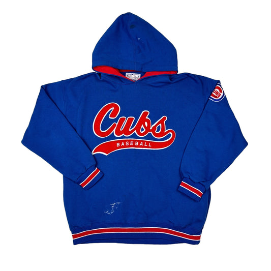 Vintage Chicago Cubs Starter Blue Hoodie