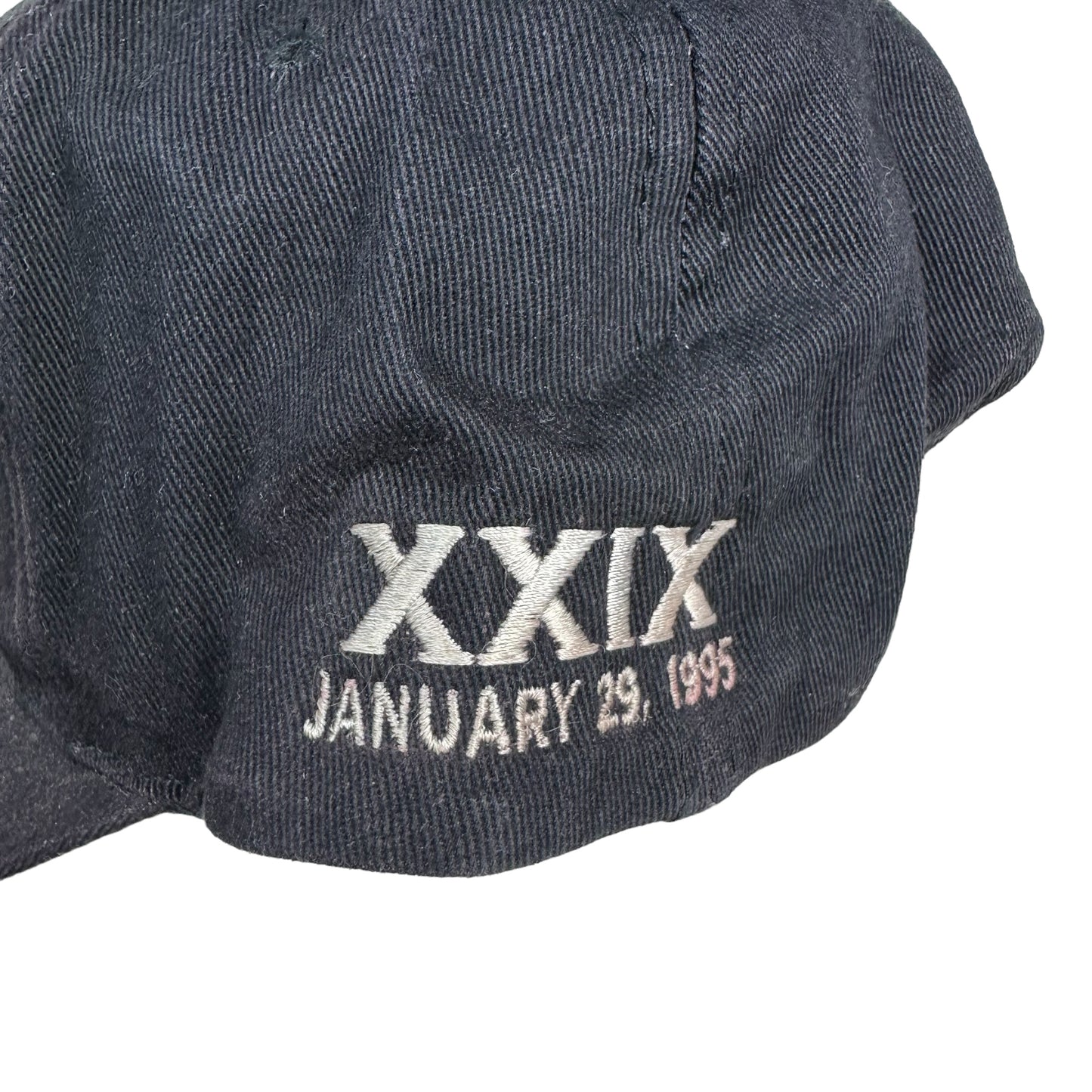 Vintage NFL Super Bowl XXIX Faded Blue Starter Hat