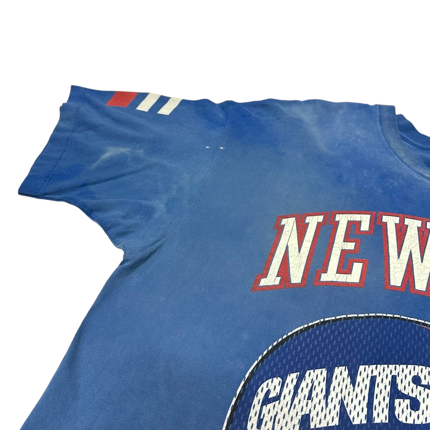 Vintage New York Giants 1997 NFL Blue Faded Tee