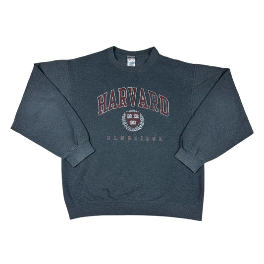 Harvard University Sweatshirt Jerzees Gray