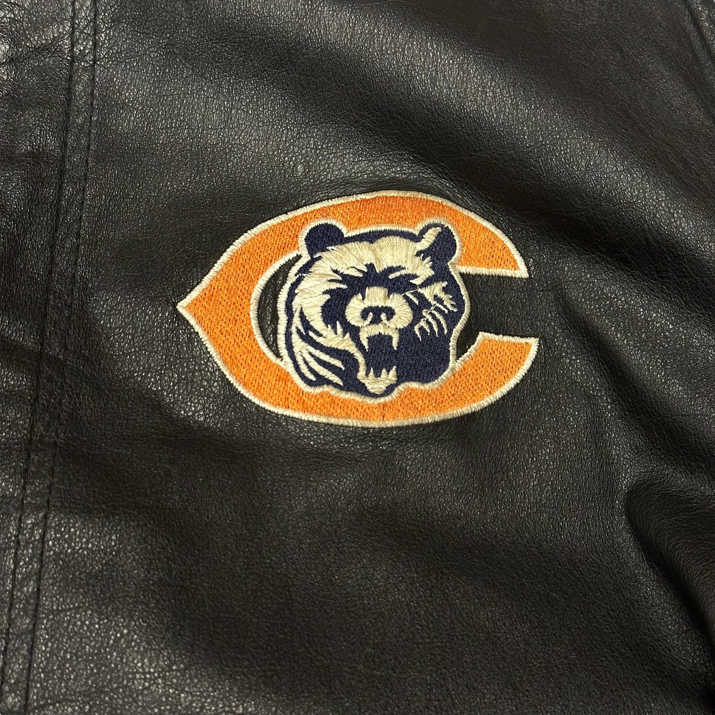 Vintage Chicago Bears Jacket Starter Leather