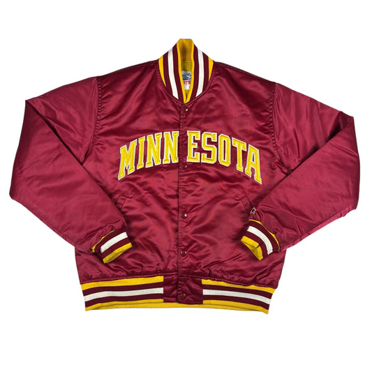 Vintage University of Minnesota Jacket Starter Satin