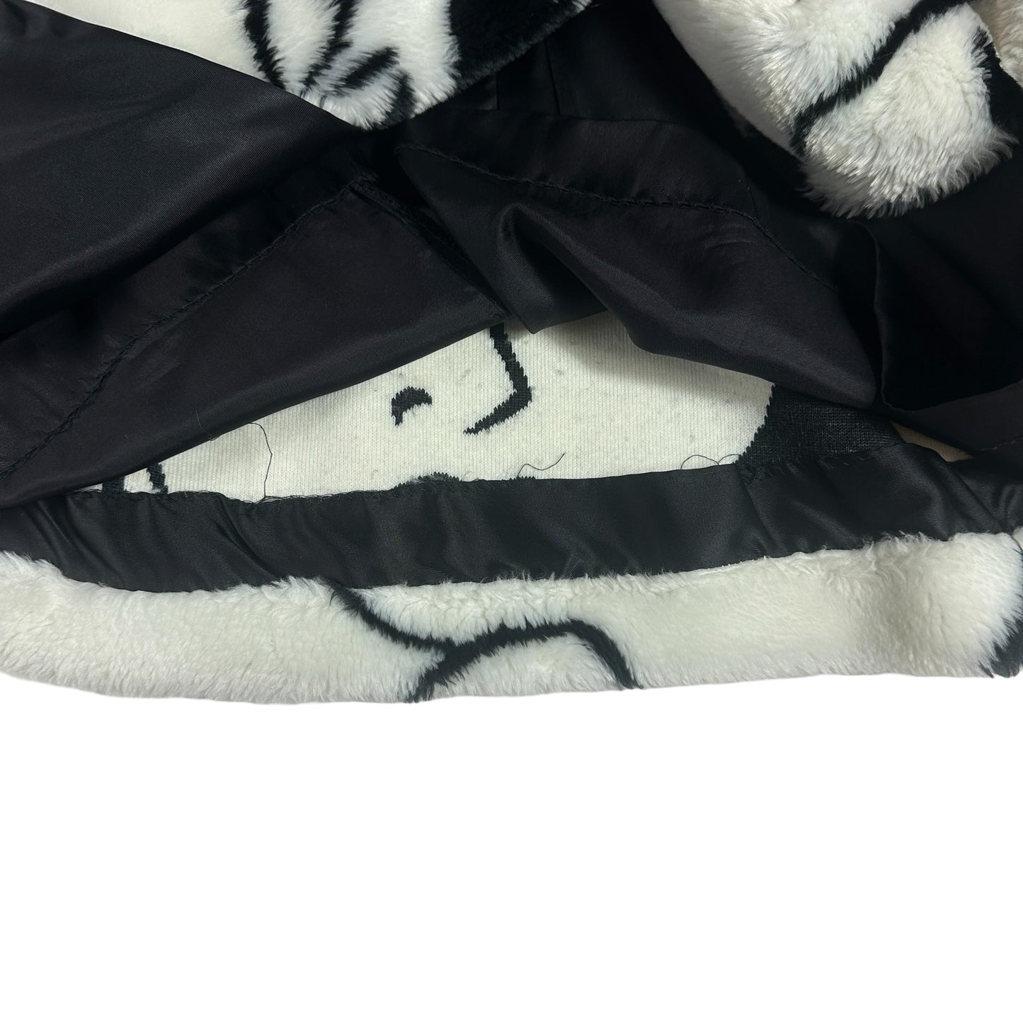 Vintage Donny Brook Jacket Picasso Faux Fur Coat