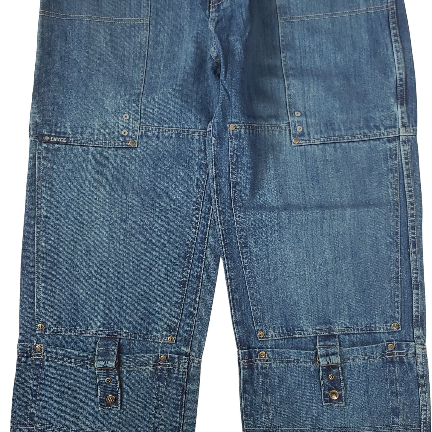 Vintage Y2K Enyce Rivet Panel Jean Denim Pants