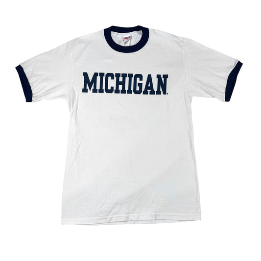 Vintage University of Michigan Shirt Soffe Ringer