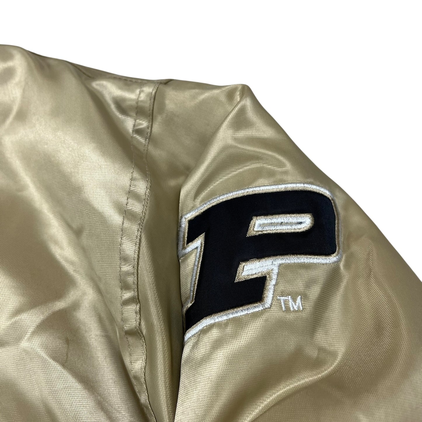Vintage Purdue University Jacket Satin Bomber