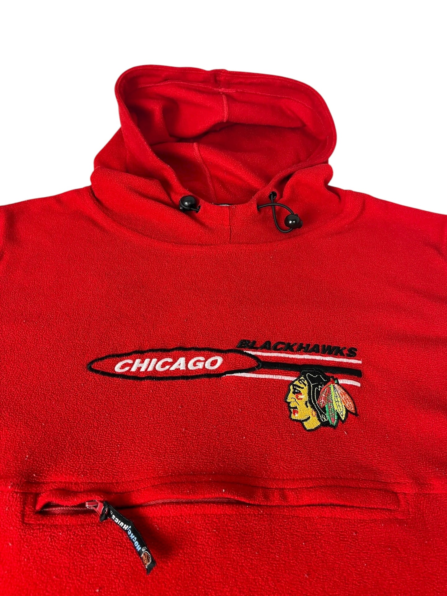 Vintage Chicago Blackhawks Jacket NHL Hockey Fleece 90's