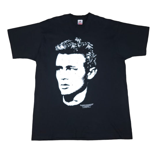 Vintage James Dean 1993 Black Portrait Tee