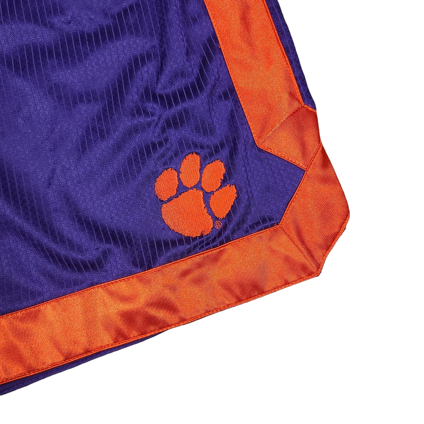 Clemson University Nike Purple Orange Basketball Shorts