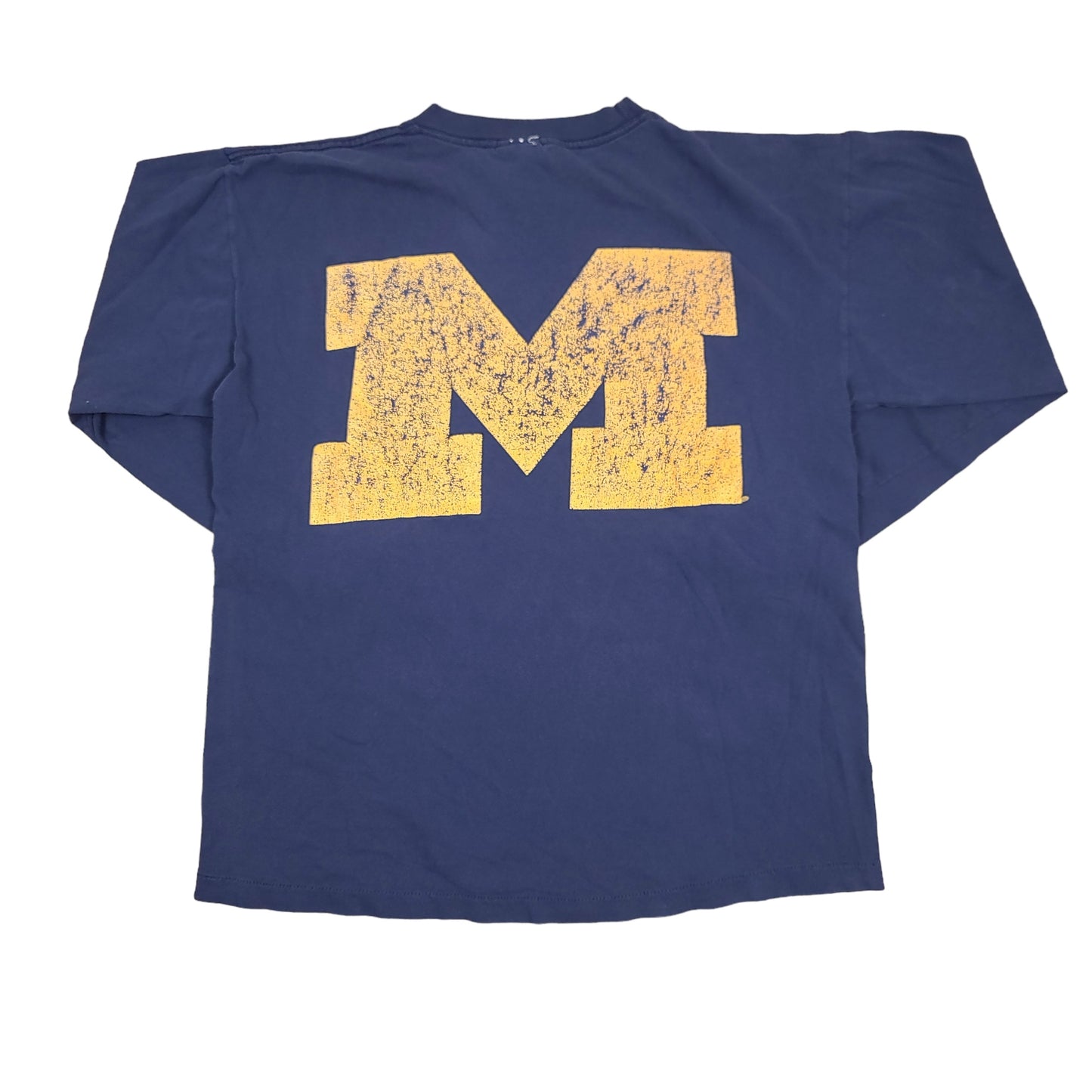 Vintage University of Michigan Navy Blue Longsleeve Shirt