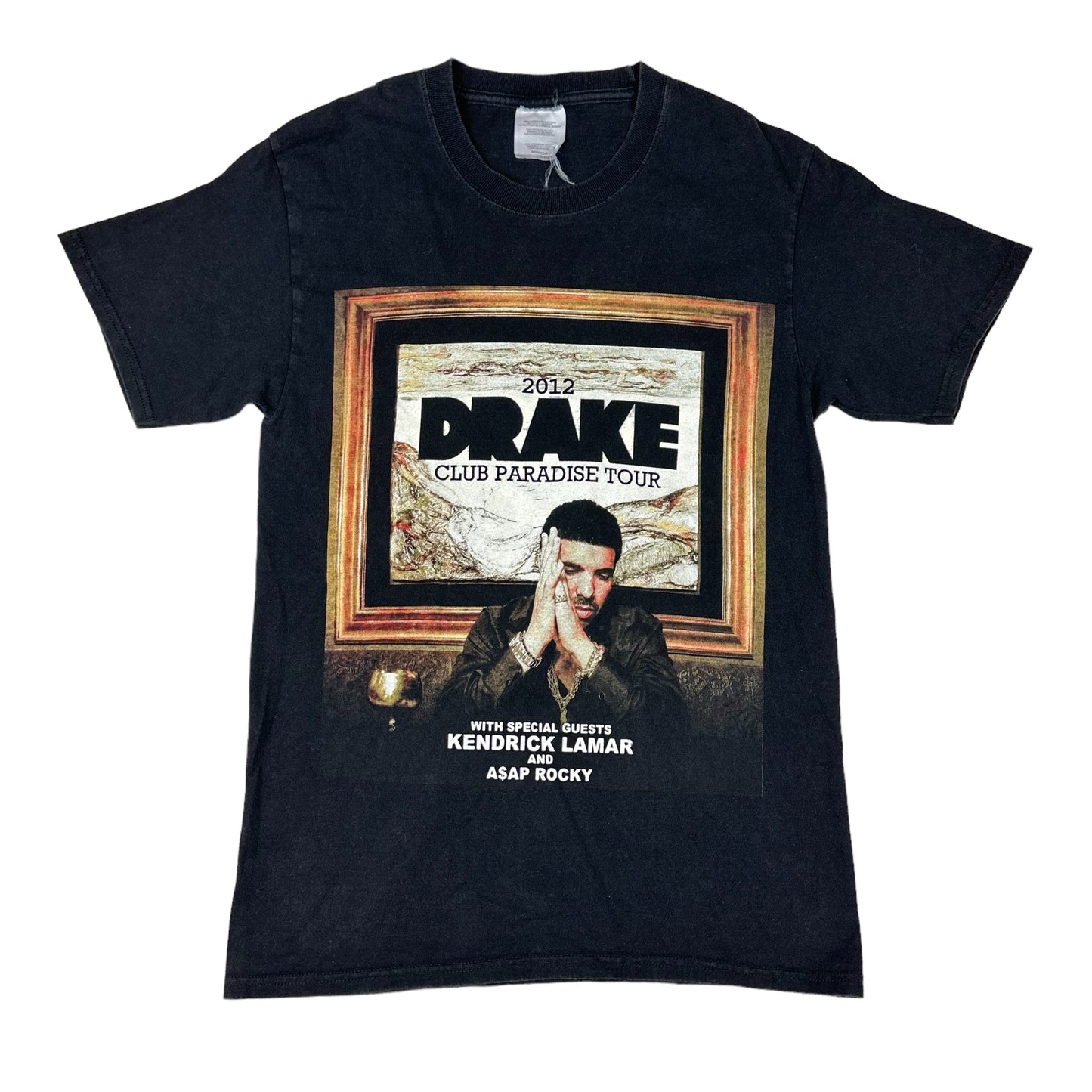 Drake 2012 Club Paradise Tour Black Tee