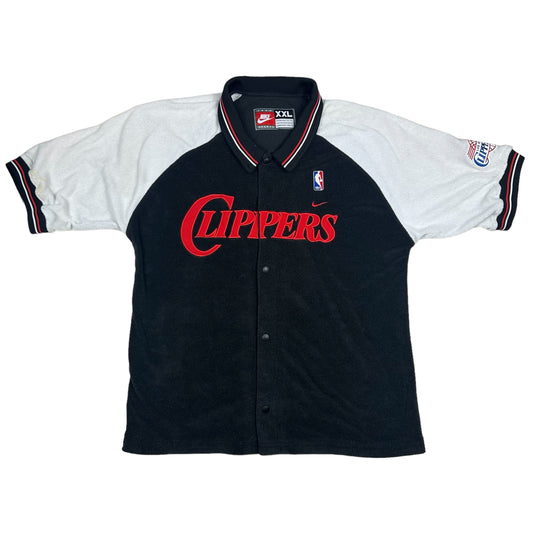 Vintage Los Angeles Clippers Jersey Velour Warm up