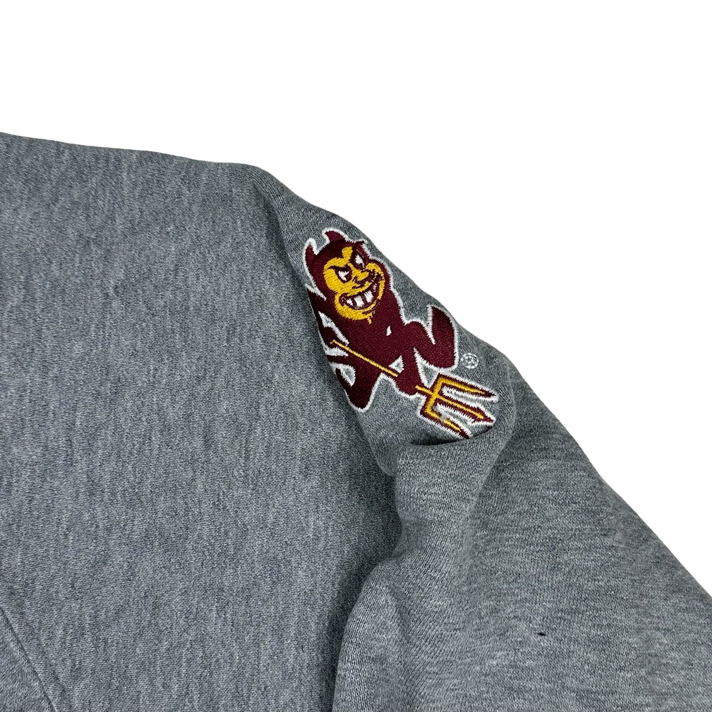 Vintage Arizona State University Nike Gray 1/4 Zip Hoodie