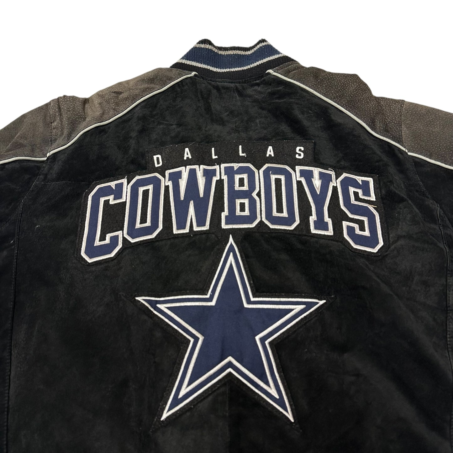 Dallas Cowboys Jacket Leather Suede GIII