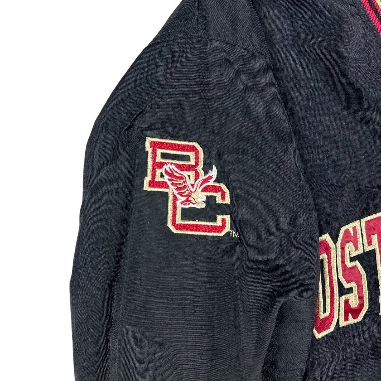 Vintage Boston College Jacket Champion Pullover Windbreaker