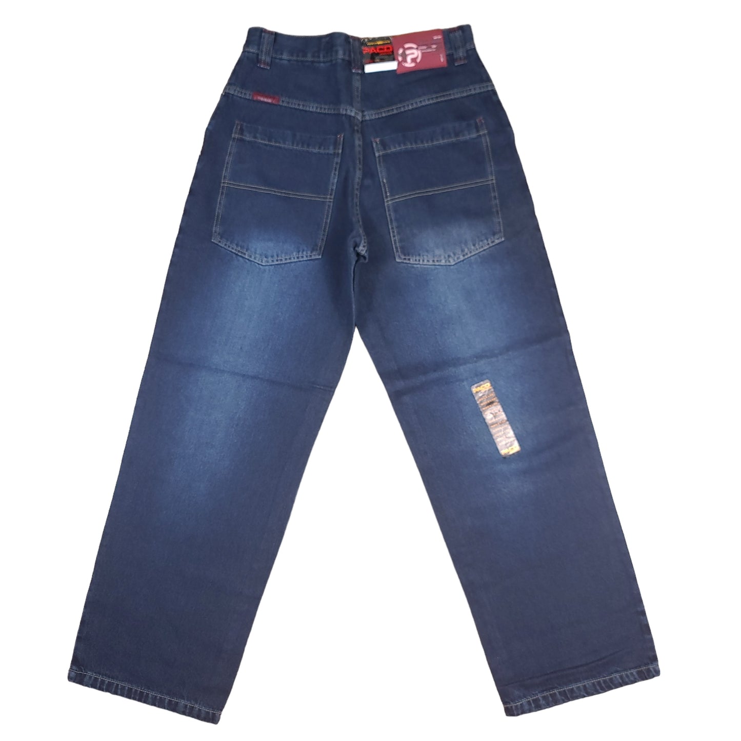 Vintage Y2K Blue Paco Jeans Classic Dip Sandblast Denim Pants